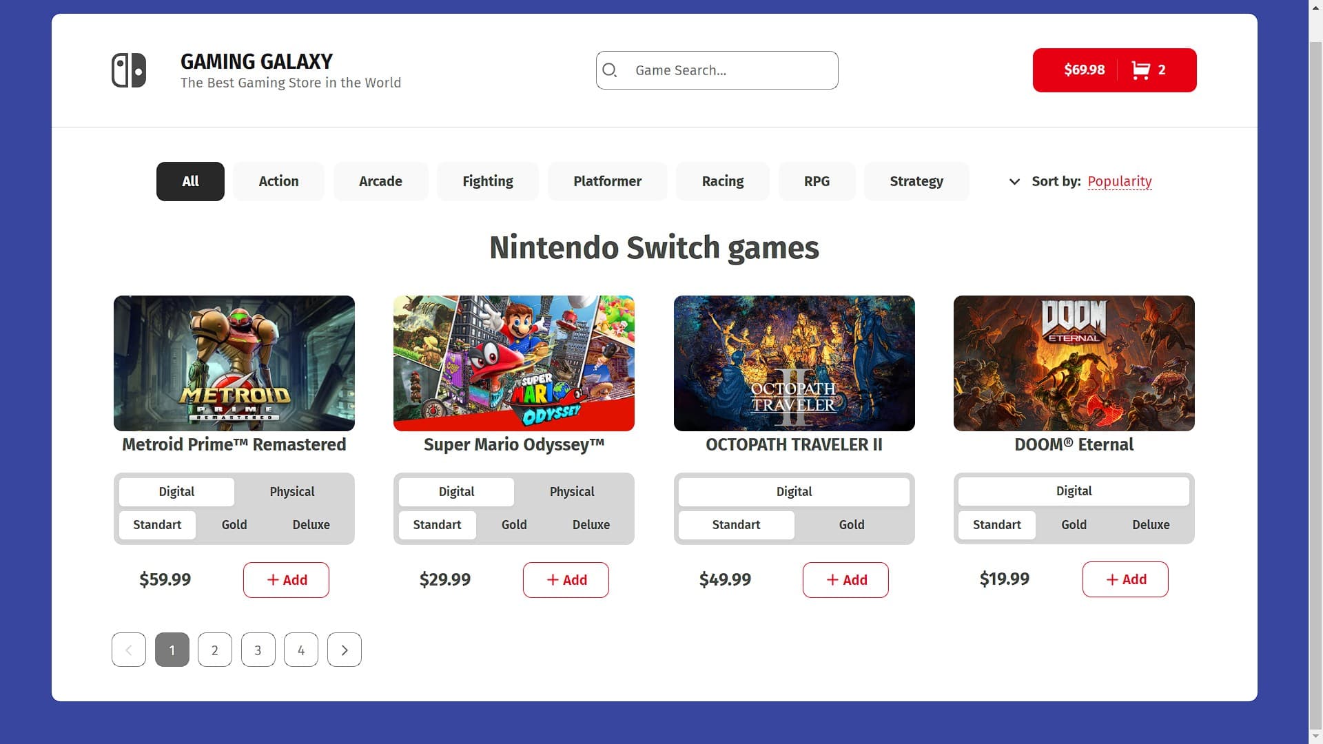 Gaming Galaxy
